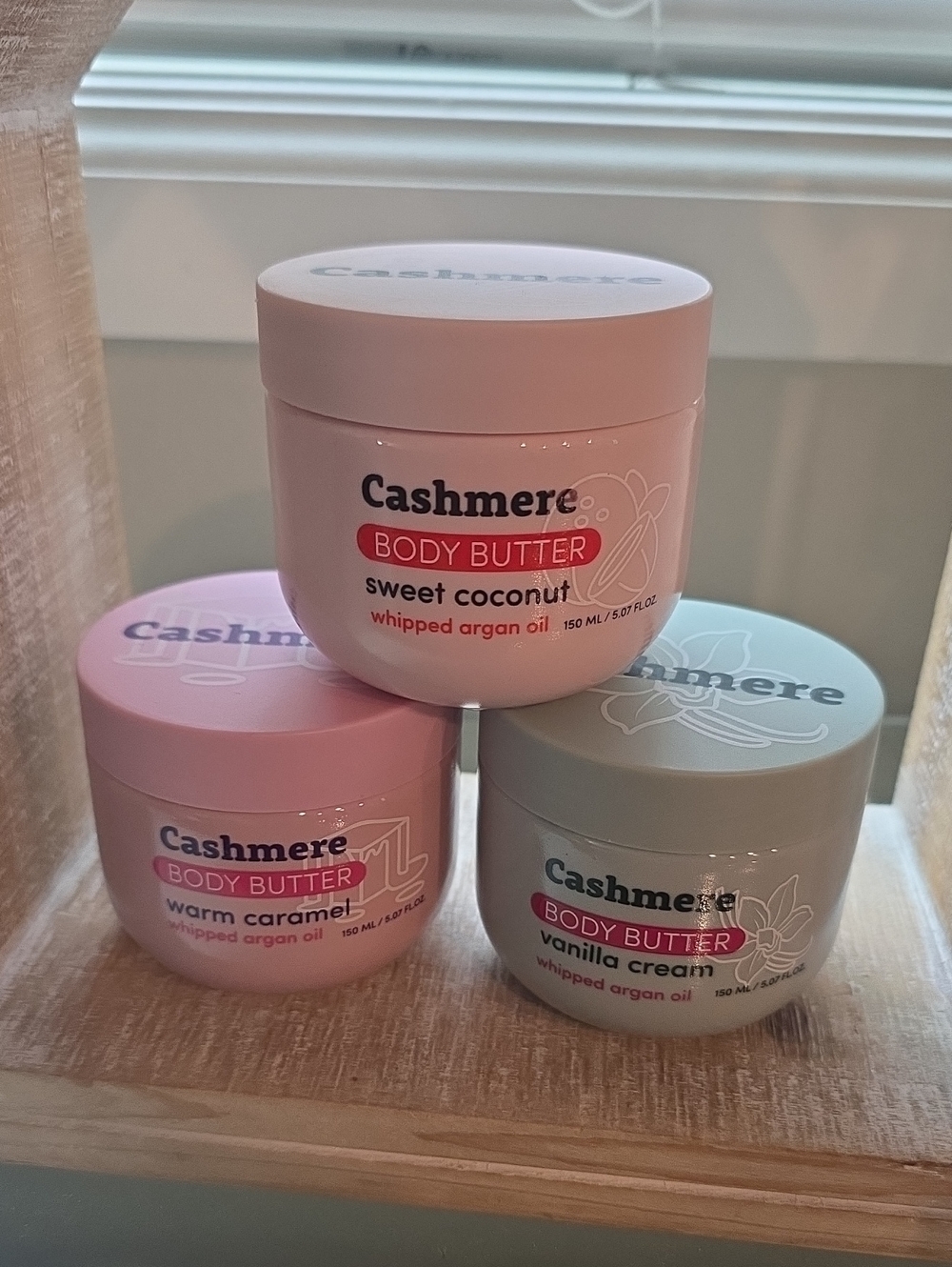 Set Of 3 Cashmere Body Butters
